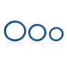 Calexotics Tri-Rings Cockring Bleu